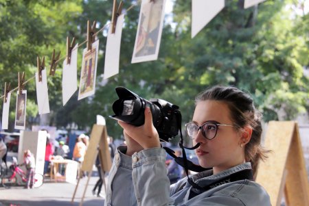Одесские дворики превратились в культурные площадки (фоторепортаж)