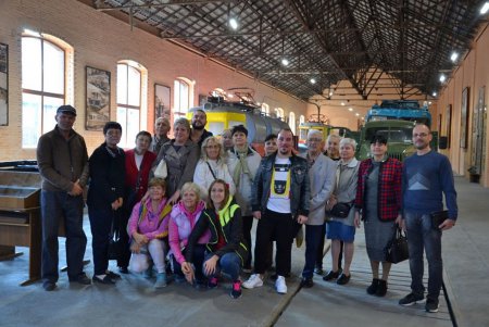 Горожане с нарушениями слуха посетили музей «Одесгорэлектротранса» (фото)