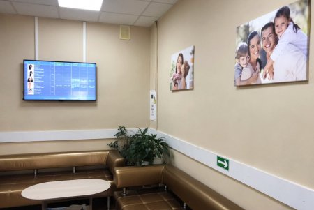 В медучреждениях города установили информационные видеопанели (фото)