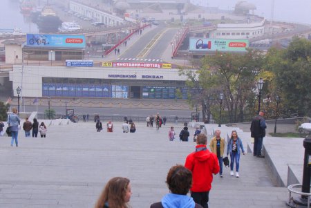 Призрачная красота: туман окутал Одессу (фоторепортаж)
