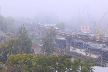 Призрачная красота: туман окутал Одессу (фоторепортаж)