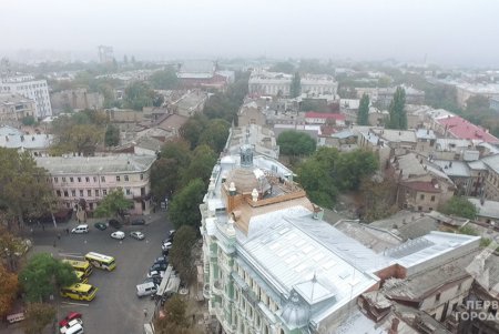 Реставрация фасада дома Руссова — на финишной прямой (фото)