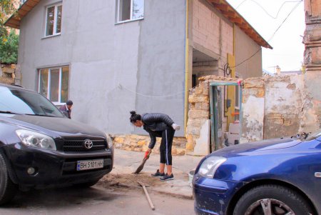 Осень в Лермонтовском переулке (фоторепортаж)