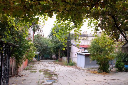 Осень в Лермонтовском переулке (фоторепортаж)