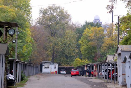 Осень в Лермонтовском переулке (фоторепортаж)