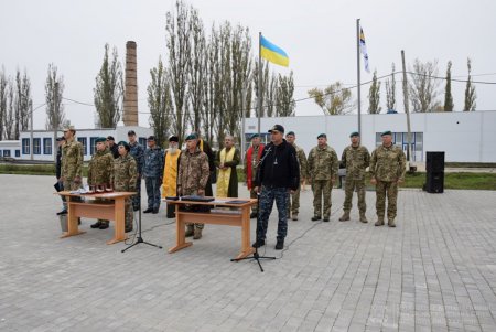 В Одесской области торжественно встретили морских пехотинцев, вернувшихся с Донбасса (фото) 