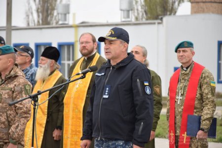 В Одесской области торжественно встретили морских пехотинцев, вернувшихся с Донбасса (фото) 