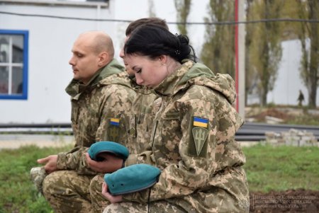 В Одесской области торжественно встретили морских пехотинцев, вернувшихся с Донбасса (фото) 