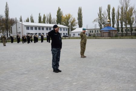 В Одесской области торжественно встретили морских пехотинцев, вернувшихся с Донбасса (фото) 