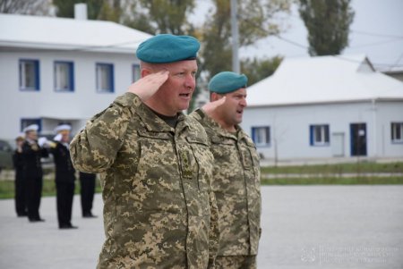 В Одесской области торжественно встретили морских пехотинцев, вернувшихся с Донбасса (фото) 