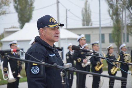 В Одесской области торжественно встретили морских пехотинцев, вернувшихся с Донбасса (фото) 