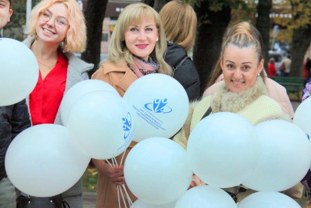 Флешмоб медработников «Защити себя от гриппа» (фоторепортаж)