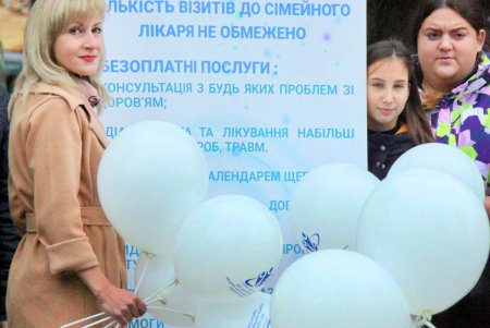Флешмоб медработников «Защити себя от гриппа» (фоторепортаж)