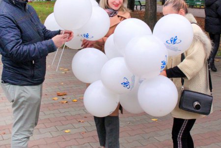 Флешмоб медработников «Защити себя от гриппа» (фоторепортаж)