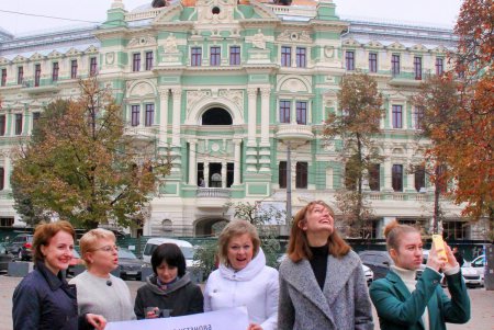 Флешмоб медработников «Защити себя от гриппа» (фоторепортаж)