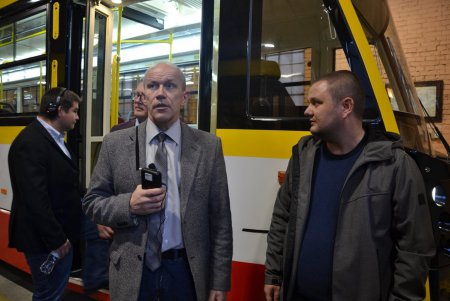Руководители муниципалитетов Германии ознакомились с работой КП «Одесгорэлектротранс» (фото)
