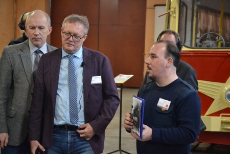 Руководители муниципалитетов Германии ознакомились с работой КП «Одесгорэлектротранс» (фото)
