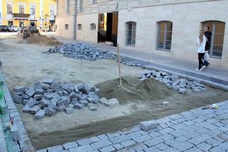 Как завершается капитальный ремонт в Воронцовском переулке (фоторепортаж)