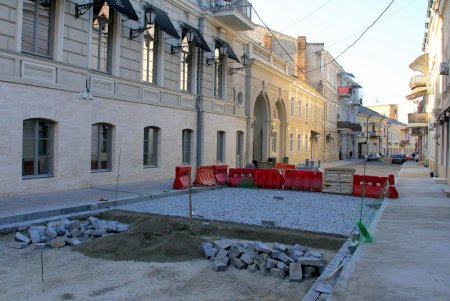 Как завершается капитальный ремонт в Воронцовском переулке (фоторепортаж)