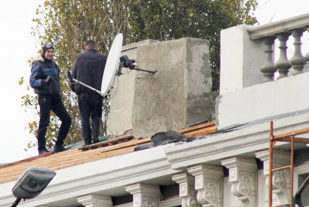 В Одессе начата реставрация старинного дома на Привокзальной площади (фоторепортаж)