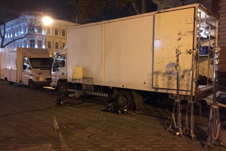 В центре Одессы снимали фильмы «Без границ» и «Нереальний КОПець» (фото) 
