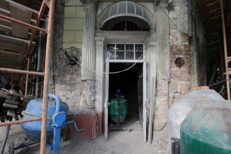 Реставрация Дома Либмана идет полным ходом (фото)