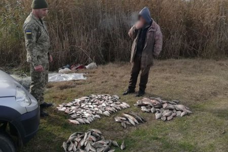  Пограничники оставили без улова браконьера в Измаильском районе (фото)