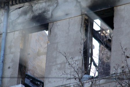 Пожар на Троицкой: второй день трагедии (фоторепортаж) 