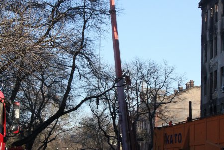 Пожар на Троицкой: второй день трагедии (фоторепортаж) 