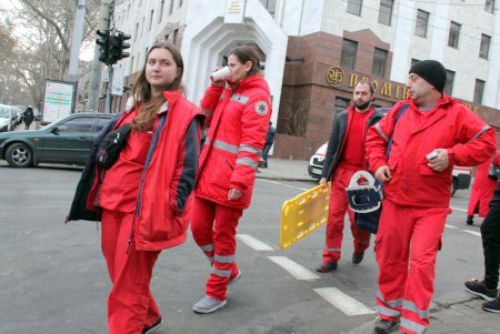 Поисковые работы на месте пожара в здании колледжа ведутся круглосуточно (фоторепортаж)