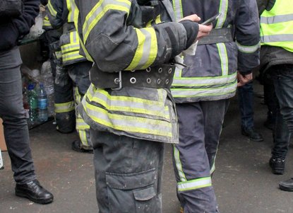 Поисковые работы на месте пожара в здании колледжа ведутся круглосуточно (фоторепортаж)