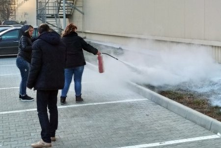 Медучреждения города обеспечиваются всем необходимым для защиты от пожаров