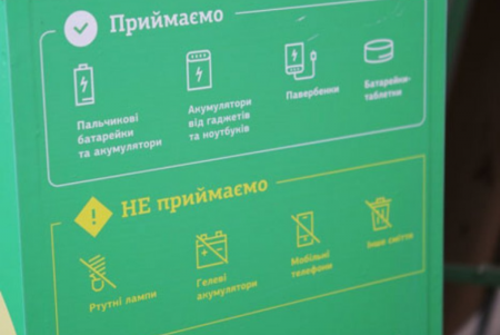Горожане смогут сдавать использованные батарейки для дальнейшей утилизации (фото)