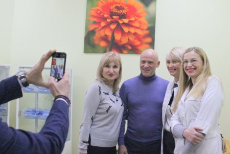 Открытие новых амбулаторий на Бугаевке (фоторепортаж)