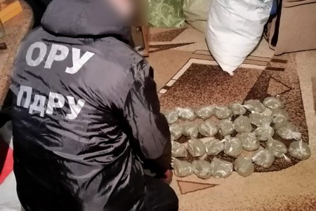 По 100 граммов в каждом пакете: в Окнянском районе пограничники изъяли почти три килограмма каннабиса (фото, видео)