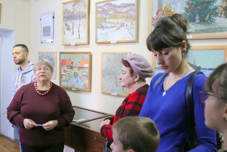 Одесситы увидели выставку старинных рождественских открыток (фоторепортаж)