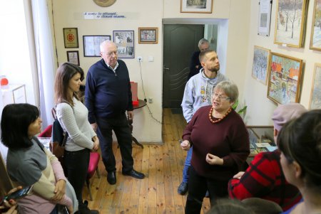 Одесситы увидели выставку старинных рождественских открыток (фоторепортаж)