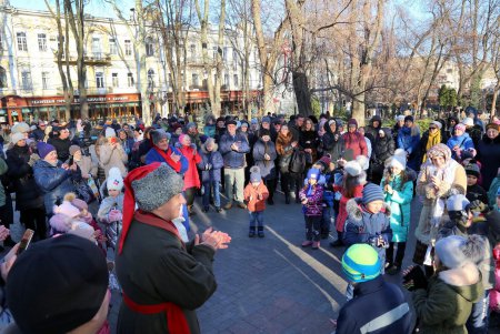 Рождественский фестиваль на Дерибасовской (фоторепортаж)