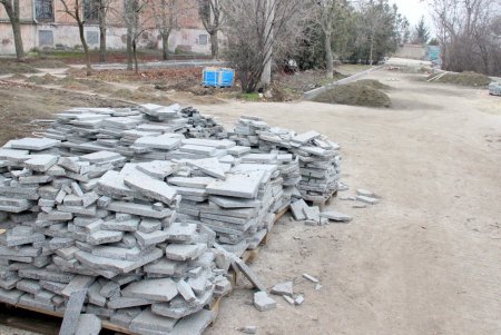 Бульвар Жванецкого: капитальный ремонт продолжается (фоторепортаж) 