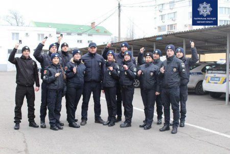 В одесской патрульной полиции стало на 30 офицеров больше (фото)