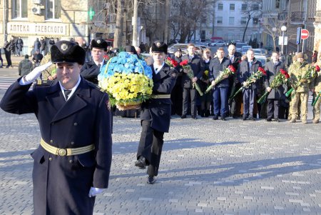 Одесситы отмечают День Соборности Украины (фоторепортаж)