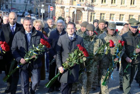 Одесситы отмечают День Соборности Украины (фоторепортаж)