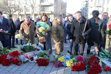 Одесситы отмечают День Соборности Украины (фоторепортаж)