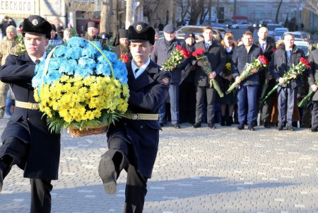 Одесситы отмечают День Соборности Украины (фоторепортаж)
