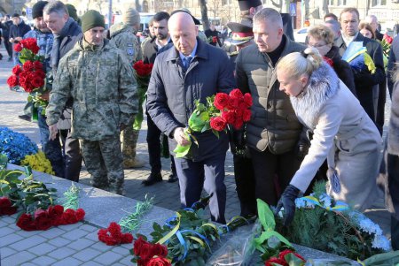Одесситы отмечают День Соборности Украины (фоторепортаж)