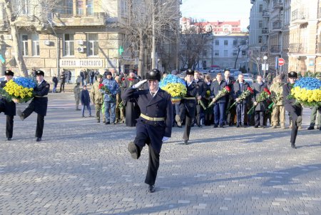 Одесситы отмечают День Соборности Украины (фоторепортаж)