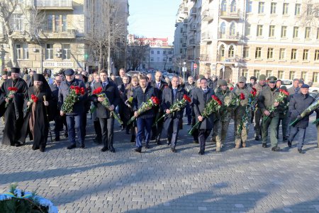 Одесситы отмечают День Соборности Украины (фоторепортаж)
