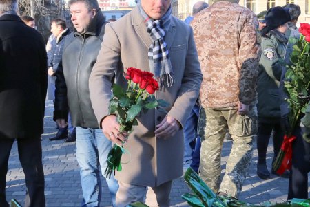 Одесситы отмечают День Соборности Украины (фоторепортаж)