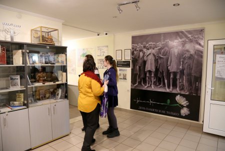 Выставка к годовщине освобождения Освенцима открыта в музее Холокоста (фоторепортаж)