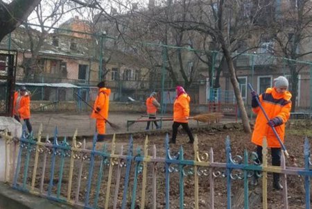 В центре города и на Молдаванке прошла масштабная уборка (фото) 